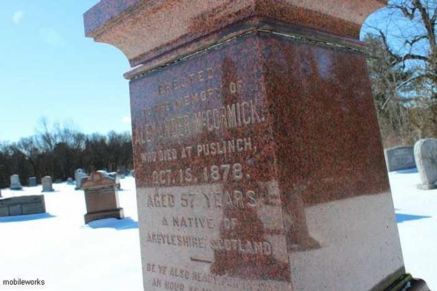 Killean Pioneer Cemetery 1832 photo 5