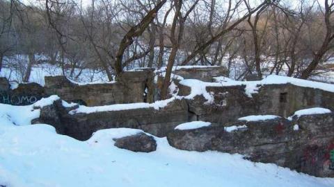 Mill Foundation on the Grand - Brantford, Ontario