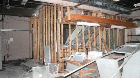 Photo from Feb. Visit