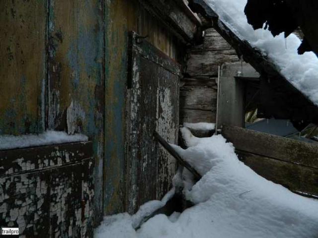 Collapsed Pioneer Log Home - Wellington North, Ontario