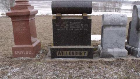 Photo from Willoughby Cemetery