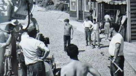 Photo from Behind the scenes 1964