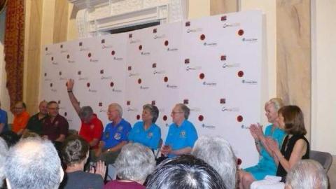 Reunion photos - Forest-Rangers-TV-Show-Lot43.jpg