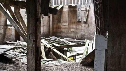 Overgrown. - Old-House--Barns81.jpg