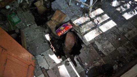 Knock, knock, no-one's home. cover photo