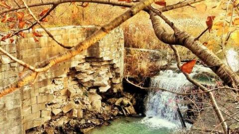 Photo from 3rd Welland canal circa 1880's