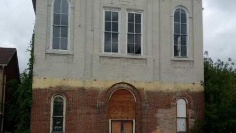 Hall, and an outbuilding. - Oddfellows,-and-an-Odd-House28.jpg