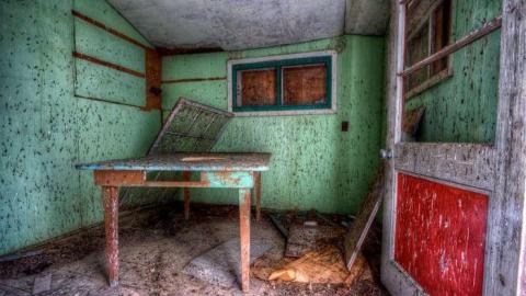 Photo from Main Duck lighthouse cabin