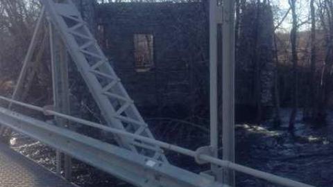 Photo from The Old Saw Mill walls