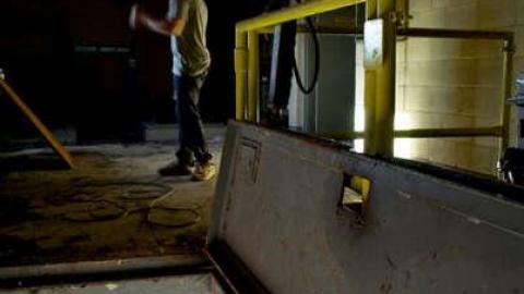 During Demolition, Summer 2013 - Tecumseh-Water-Treatment-Plant10.jpg