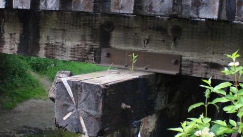 Schneider Crk Rail Bridge 1903 photo 2