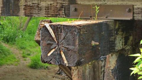 Schneider Crk Rail Bridge 1903 photo 4