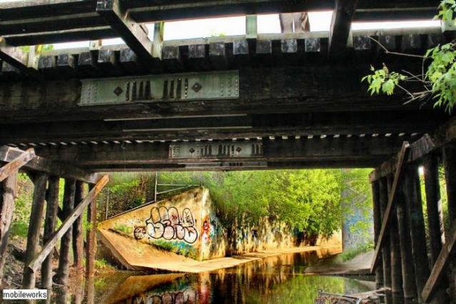 Schneider Crk Rail Bridge 1903 photo 5