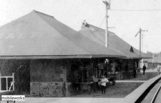 Galt Train Station 1898 photo 2