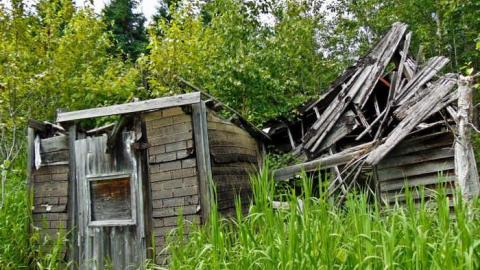 Pass Lake Collapsed Cabin photo 2