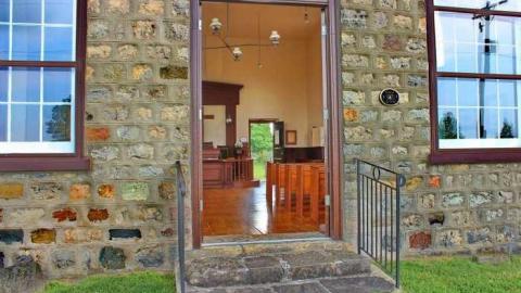 Photo from Inside Ellis Church