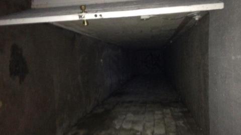 Photo from creepy hallway in basement