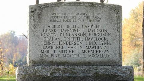 Photo from St Andrew's Cemetery