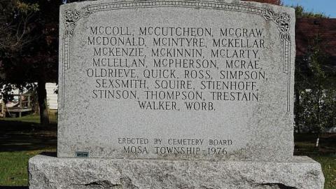 Photo from St Andrew's Cemetery