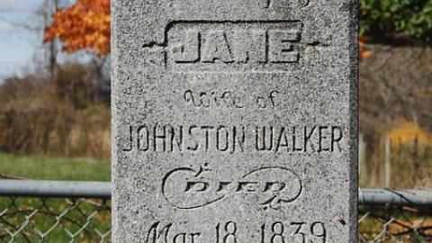 Photo from Walker Cemetery