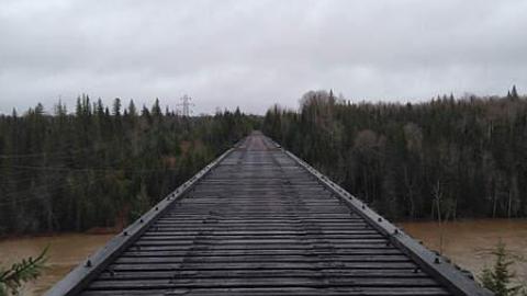 Bridge Over Troubled Water - Cochrane, Unorganized, North Part, Ontario