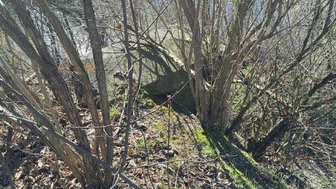 Railroad Bridge Remains - Woodstock, Ontario