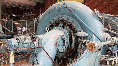 Photo from Inside Hydro Generating Statio