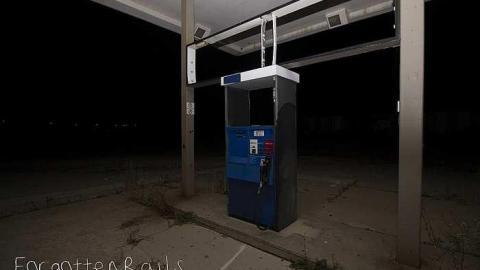 Dark Night By The QEW - Stop-50-Truck-Stop214.jpg