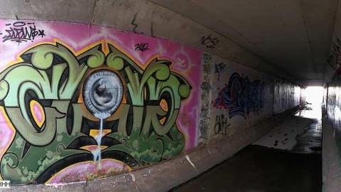 Mapleview Rain Conduit - Burlington, Ontario