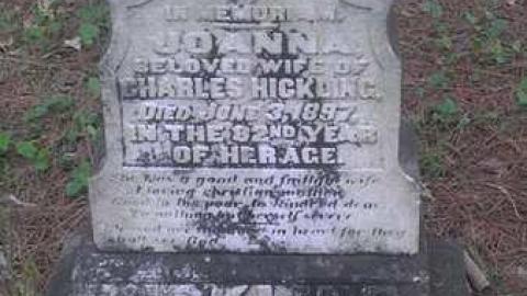 Photo from Lawrence Pioneer Cemetery