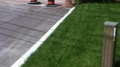 Photo from photos I took while walking by