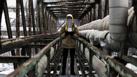 Photo from Winter Visit - Pipes and Bridg