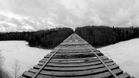 Mistango River Train Bridge - Cochrane, Unorganized, North Part, Ontario