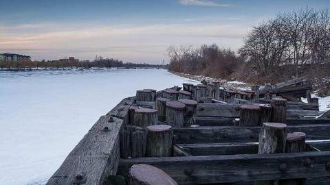 Photo from train bridge