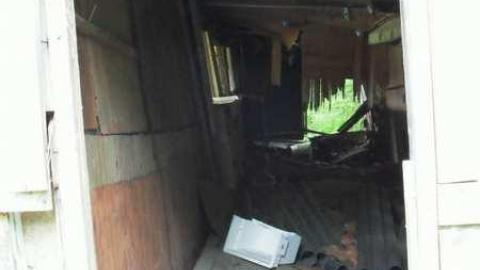 Photo from old camp and buildings