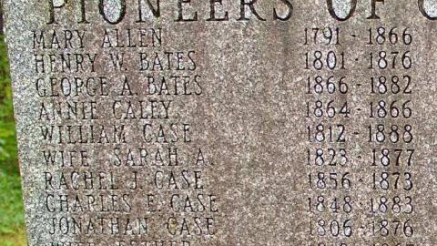 Oriel East Pioneer Cemetery - Norwich, Ontario