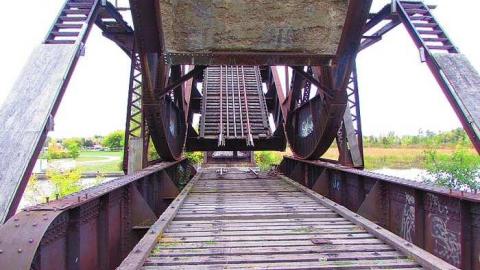 Photo from Train Swing Bridge