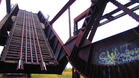 Photo from Train Swing Bridge