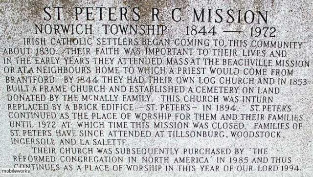 St.Peter's R.C. pioneer Cemetery photo 3