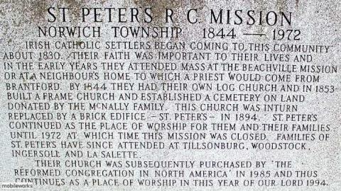 He Is Only Sleeping  - St.Peters-R.C.-pioneer-Cemetery22.jpg