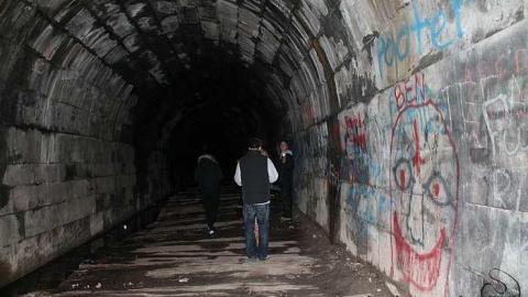 Photo from Merritton Tunnel "Blue Ghost"