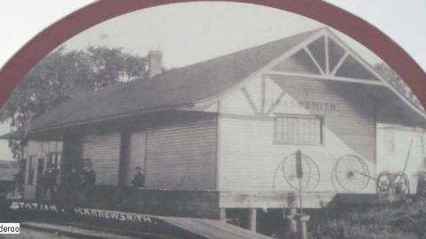 Former Harrowsmith Railway Stn. photo 5