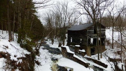 Photo from Parham Mill  January 2017