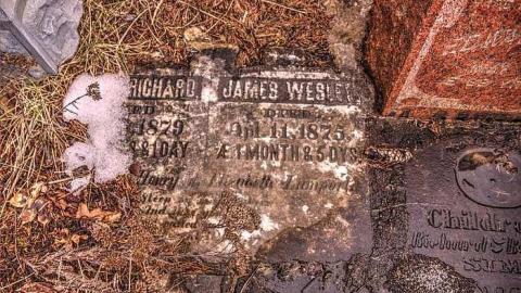His Record Is On High - Huron-Park-Pioneer-Cemetery12.jpg