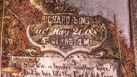 His Record Is On High - Huron-Park-Pioneer-Cemetery16.jpg