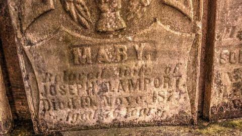 His Record Is On High - Huron-Park-Pioneer-Cemetery5.jpg