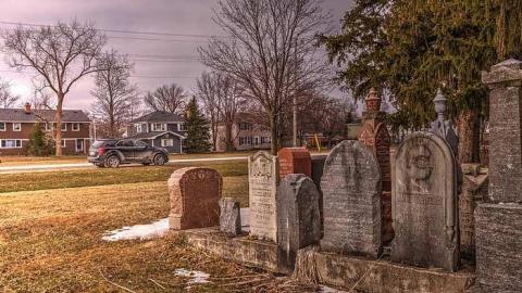 His Record Is On High - Huron-Park-Pioneer-Cemetery8.jpg