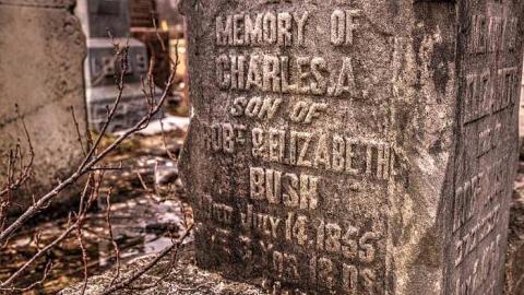 His Record Is On High - Huron-Park-Pioneer-Cemetery22.jpg