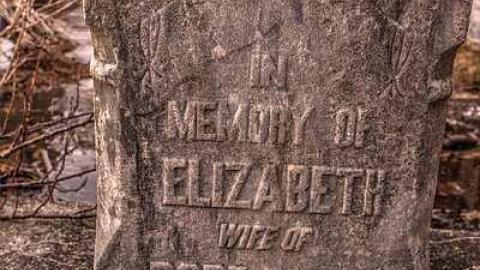 His Record Is On High - Huron-Park-Pioneer-Cemetery35.jpg