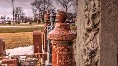His Record Is On High - Huron-Park-Pioneer-Cemetery36.jpg